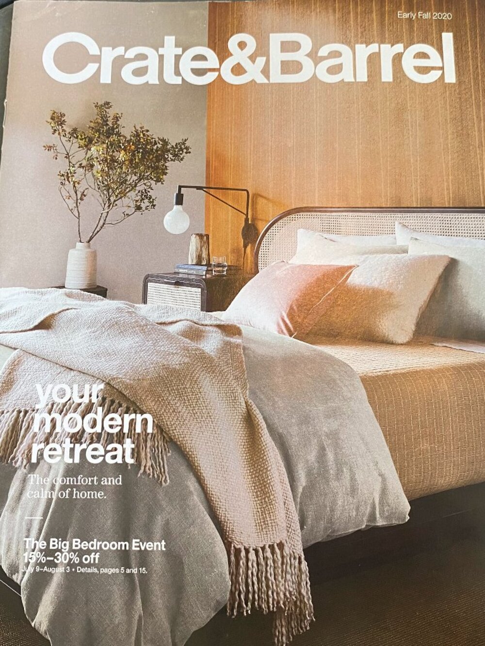 Crate & Barrel-Your Modern Retreat- Early Fall 2020